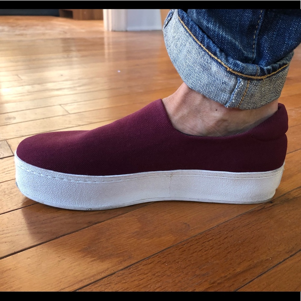 OPENING CEREMONY  platform slip on sneakers!!!